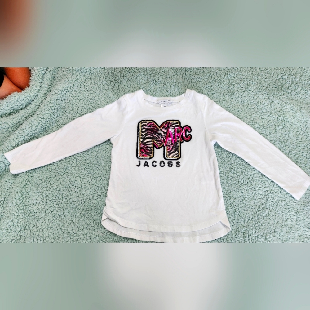 Authentic LITTLE MARC JACOBS KIDS sequined top
